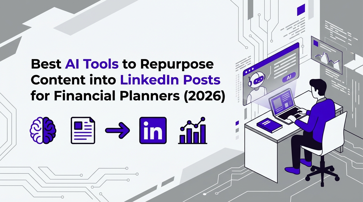Best AI Tools to Repurpose Content into LinkedIn Posts for Financial Planners (2026)