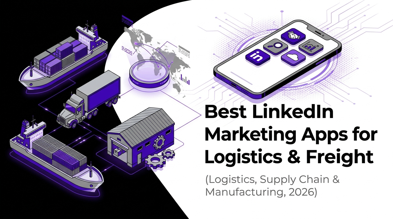 Best LinkedIn Marketing Apps for Logistics & Freight (Logistics, Supply Chain & Manufacturing, 2026)