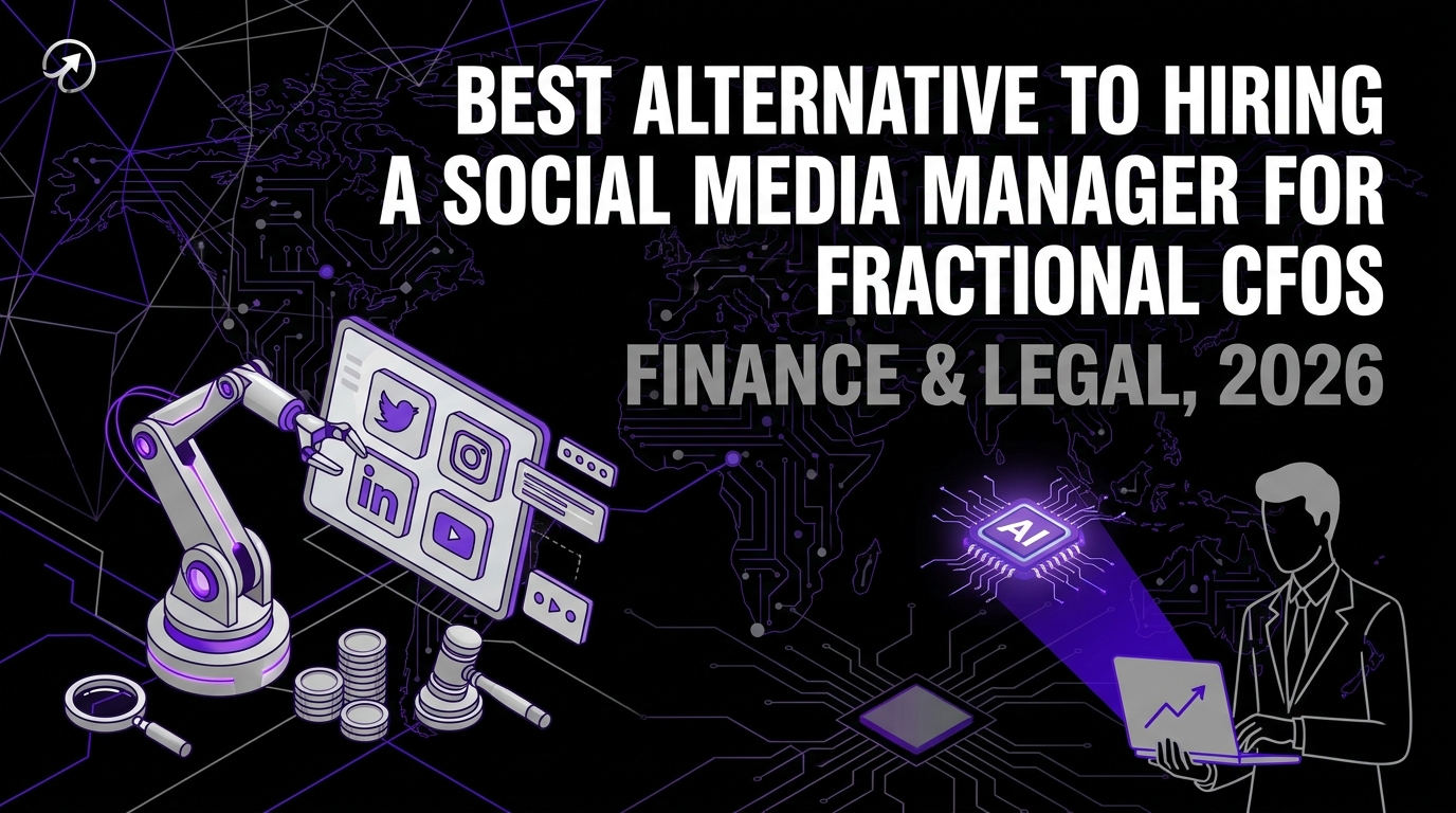 Best Alternative to Hiring a Social Media Manager for Fractional CFOs (Finance & Legal, 2026)